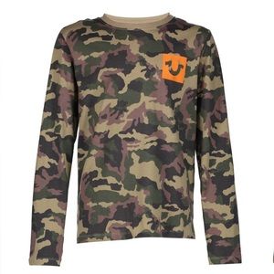 TRUE RELIGION | L/S camo tee t-shirt